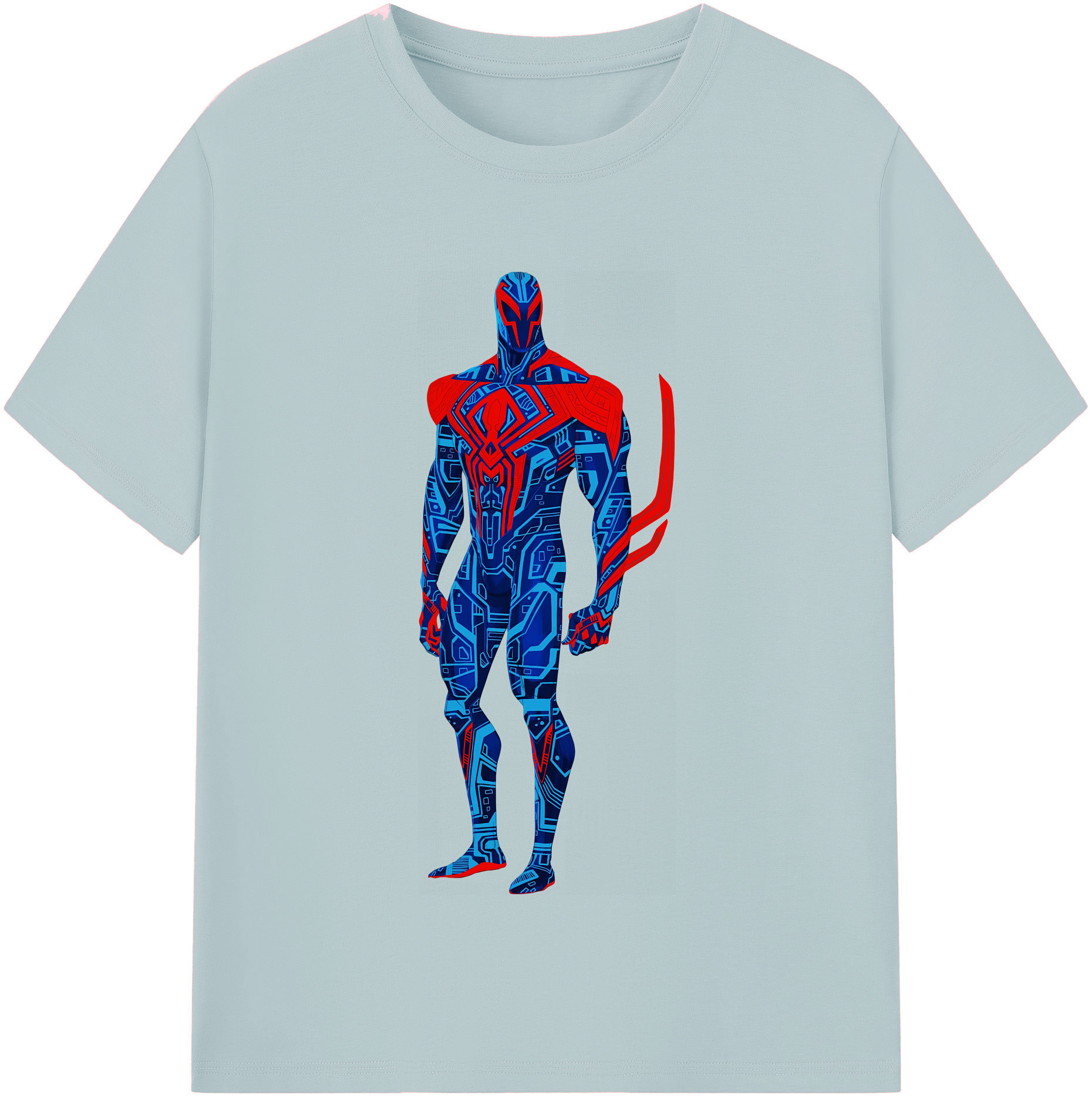 （画像用） Spider Man スパイダーマン 綿100％半袖Tシャツ（フロントプリント）